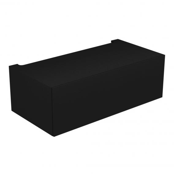 Модуль нижнего шкафа KEUCO EDITION 11 31312 330000 для встройки снизу, с одним выдвижным ящиком, корпус/фасад шлифованный лак, чёрный