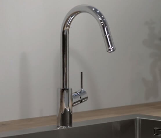 Смеситель для кухни с выдвижным изливом Hansgrohe Talis S Variarc 14872000 Хром