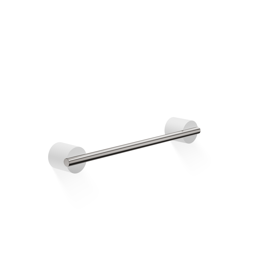 Полотенцедержатель настенный DECOR WALTHER  STONE HTE 30   0975055   300 мм, композит Solid Surface белый матовый/сталь матовая