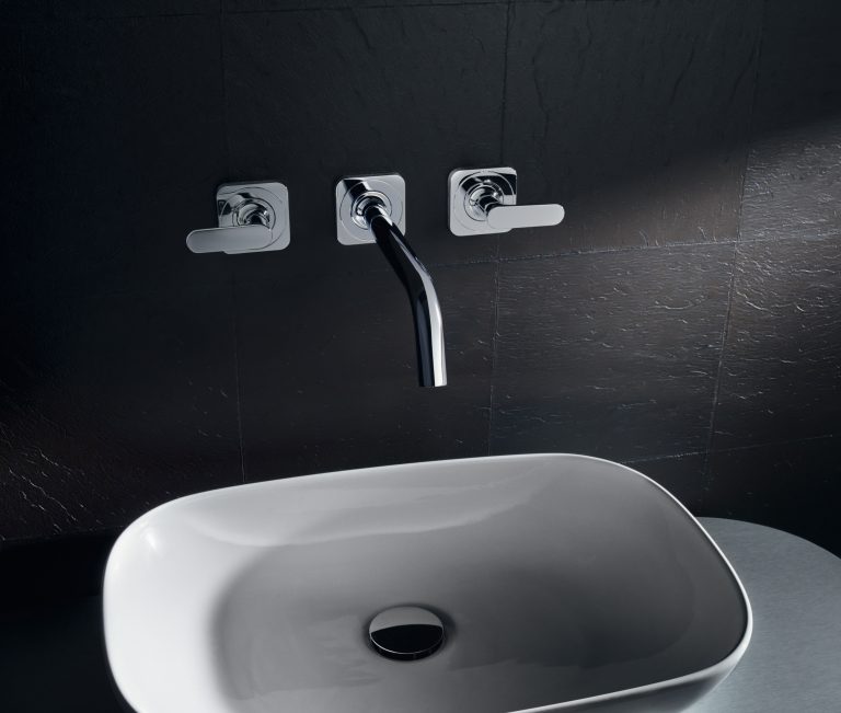 Смеситель для раковины AXOR Citterio M 34315000 настенный хром