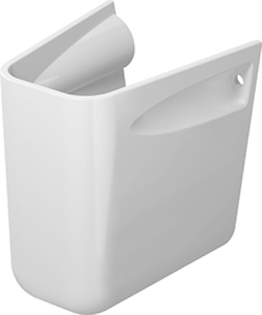 Полупьедестал Duravit D-code 08571800002 для раковины, белый