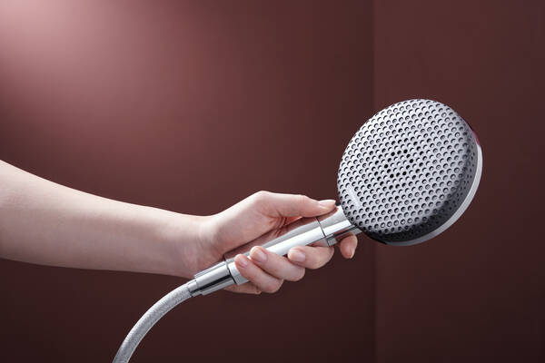 Душевой гарнитур HANSGROHE Raindance Alive Select S 24601000 со штангой Unica E Puro 90 см, EcoSmart , цвет Хром 