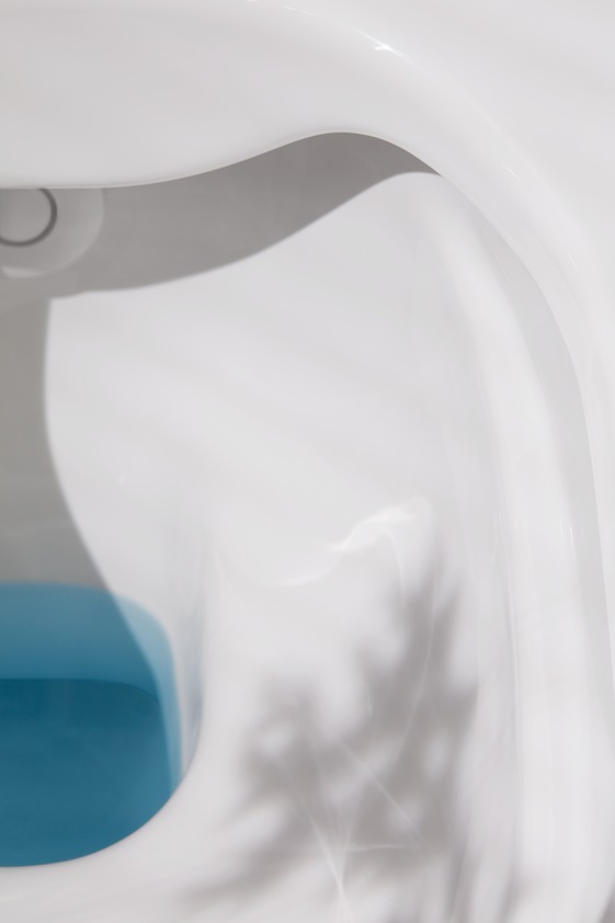 Унитаз-биде подвесной безободковый Laufen Riva  820691.000.000.1,  белый, покрытие LCC, скрытый подвод воды