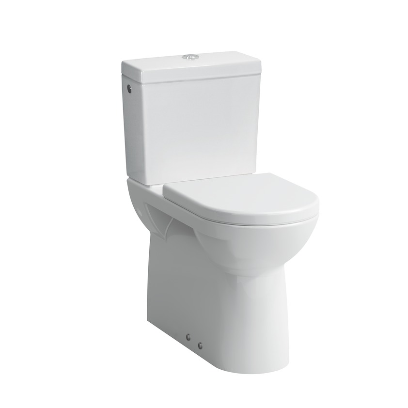 Напольный унитаз  Laufen  Pro  8.2495.5.000.231.1 с боковыми отверстиями для подвода воды