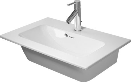 Раковина подвесная Duravit me by starck 2342630000 63х40см