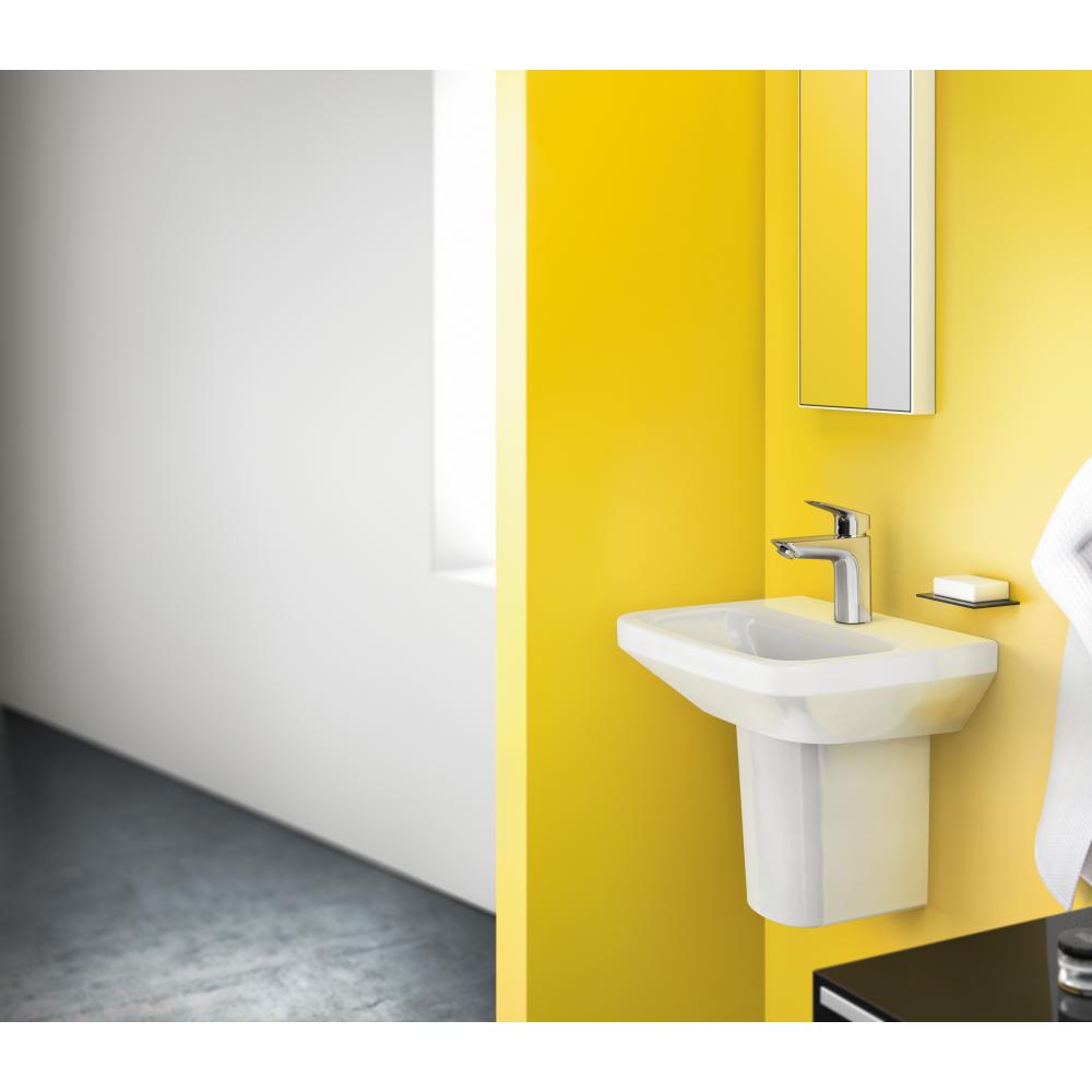 Смеситель для раковины со сливным гарнитуром Hansgrohe Logis 71100000 хром