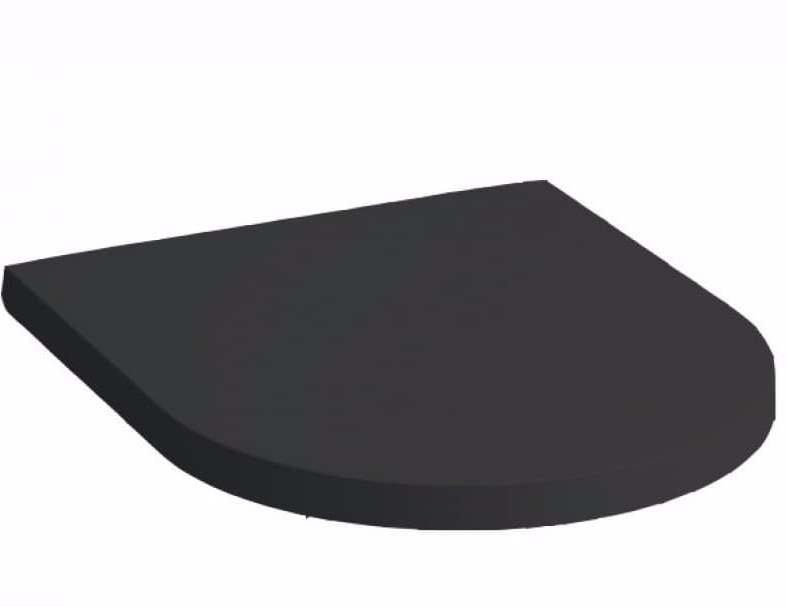 Сиденье с крышкой для унитаза  Kartell by Laufen 8.9133.0.020.000.1  черное, без softclose