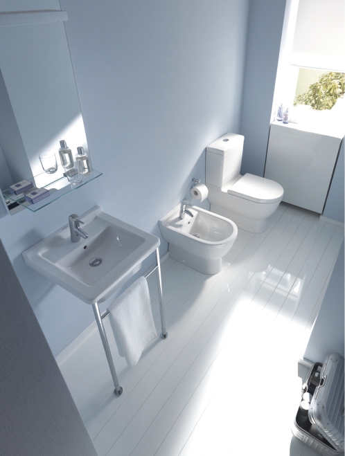 Напольный комбинированный унитаз Duravit Starck 3 0128090000 белый