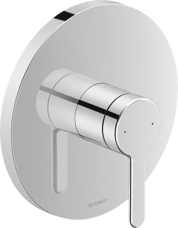 Однорычажный смеситель для душа Duravit С.1 C14210010010, хром
