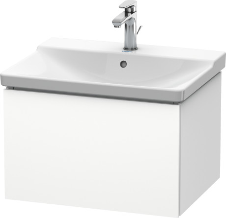 Тумба подвесная под раковину Duravit L-Cube LC614401818 белый матовый