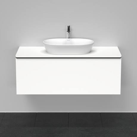 Тумба подвесная под раковину DURAVIT D-Neo DE494901818 1200 мм х 550 мм, с 1 выдвижным ящиком и консолью, белый матовый