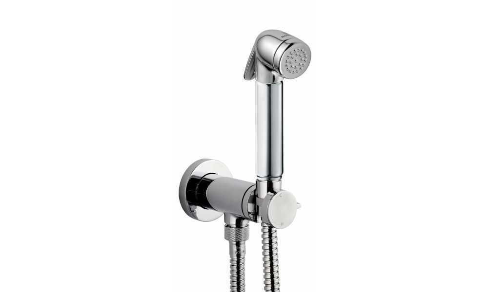Гигиенический душ со смесителем Bossini Talita E37006 Хром (комплект)