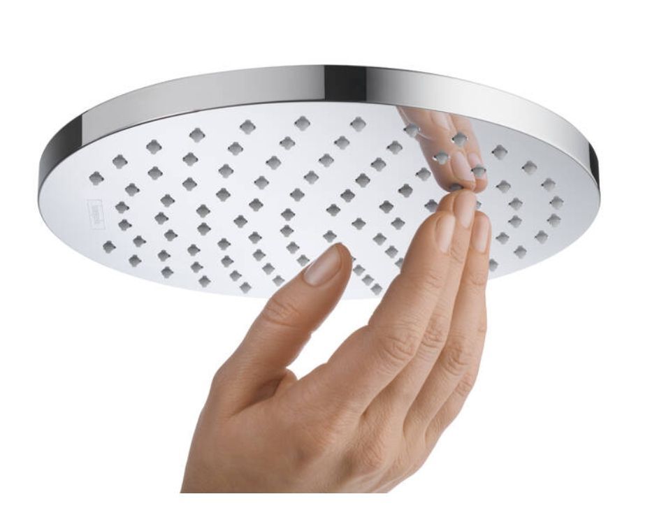 Верхний душ круглый HANSGROHE Vernis Blend 26095000 200, 1jet, LowPressure, цвет Хром