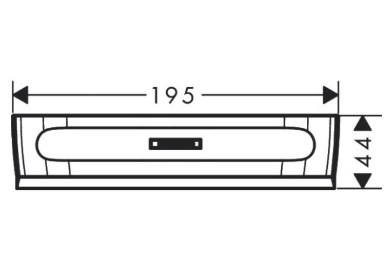 Скребок HANSGROHE Planet Edition 28913210 цвет Песок