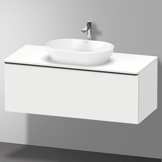 Тумба подвесная под раковину DURAVIT D-Neo DE494901818 1200 мм х 550 мм, с 1 выдвижным ящиком и консолью, белый матовый