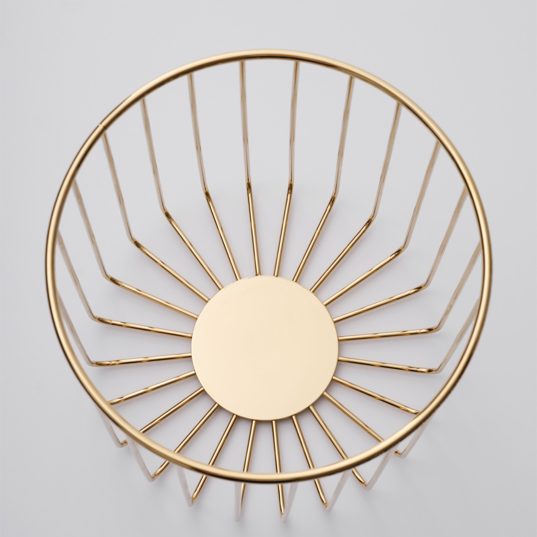 Корзина для полотенец/белья  DECOR WALTHER  DW 220    0859200    26 X Ø 24 см, Хром