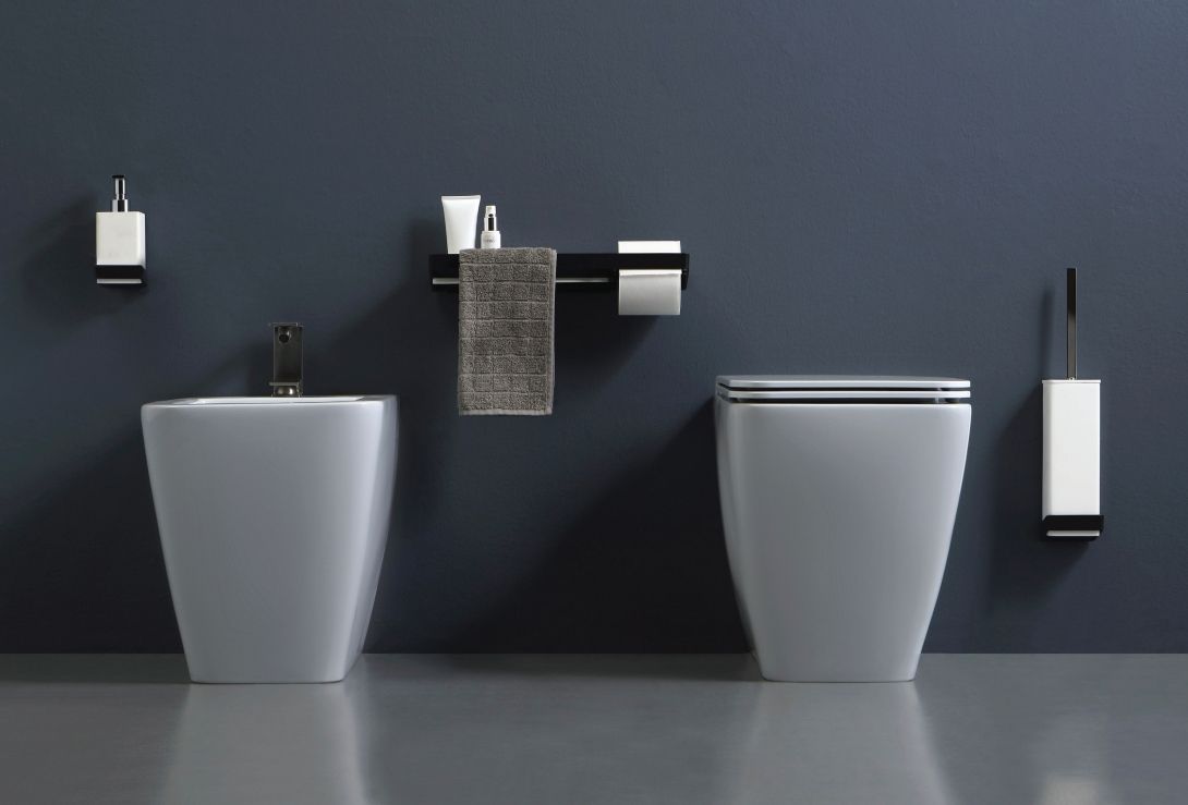 Ёршик для туалета из композита BERTOCCI FLY 149 1562 0000 Бежевый/Хром