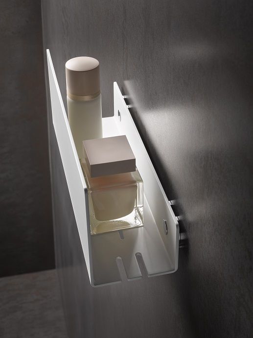 Полочка для душа KEUCO UNIVERSAL 24952 510000 101 мм х 320 мм х 120 мм, цвет белый