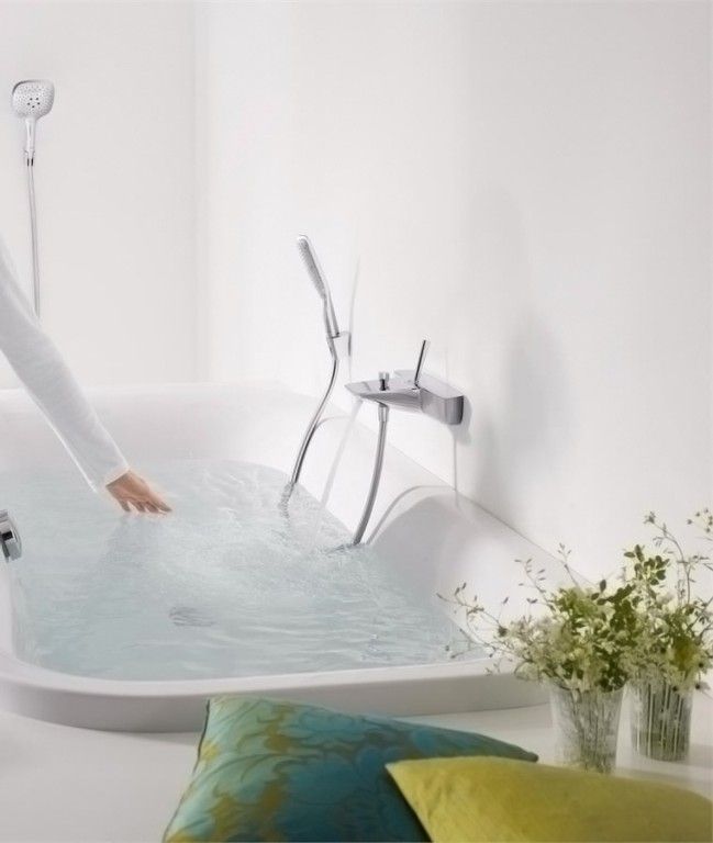 Смеситель для ванны Hansgrohe PuraVida 15472000 хром