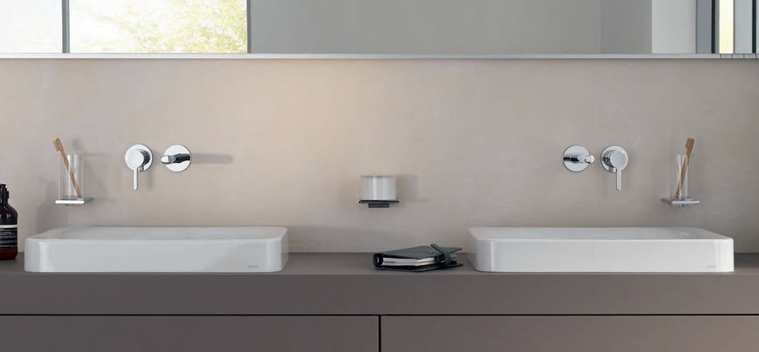 Смеситель для умывальника однорычажный KEUCO EDITION 400 51516 010201 Хром