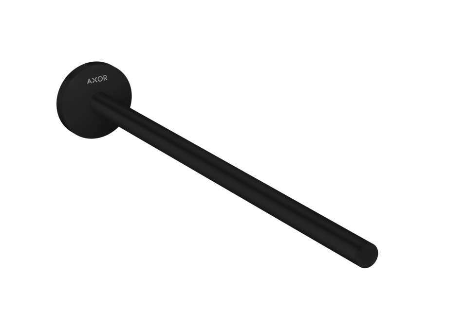 Полотенцедержатель одинарный AXOR Universal Circular 42826670 Матовый чёрный