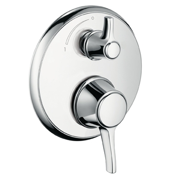 Термостат для душа Hansgrohe Ecostat Classic 15752000 с запорным вентилем хром (изделие снято с производства)