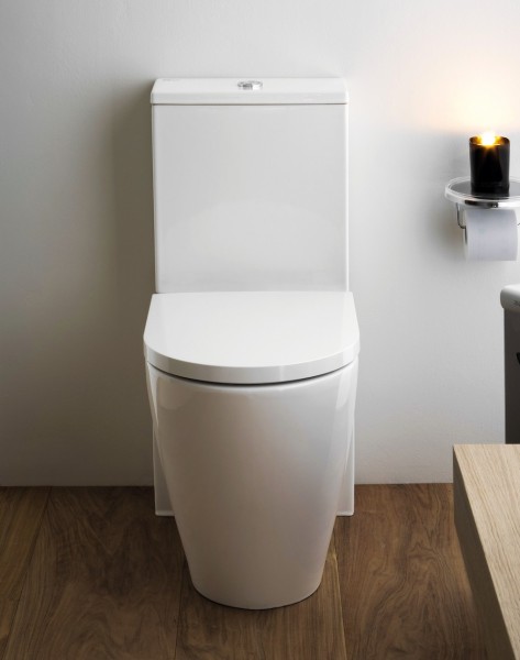 Бачок для унитаза  Kartell by Laufen  8.2933.3.757.873.1 подвод воды нижний слева, белый матовый, без внутреннего пластикового  бачка