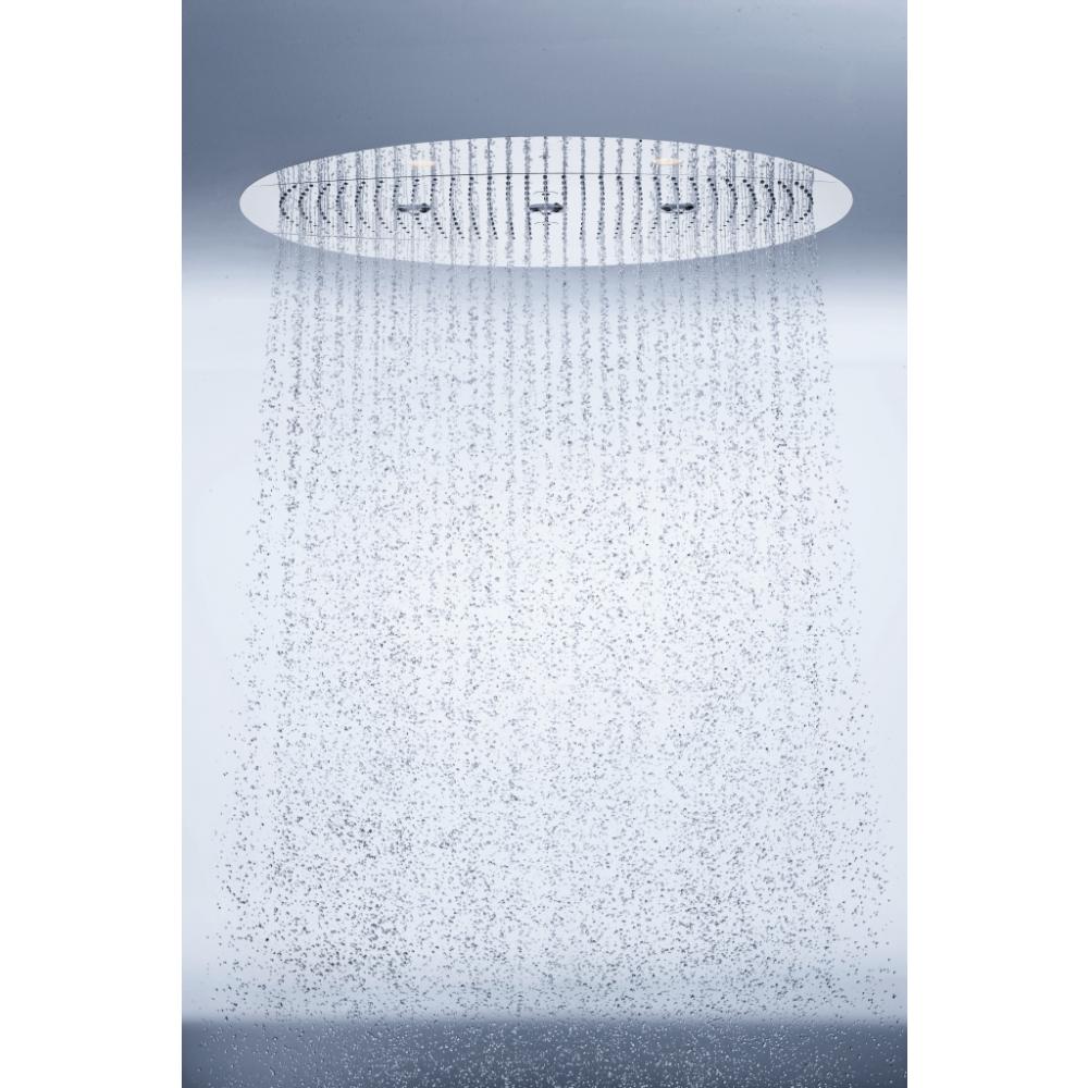 Верхний душ с подсветкой и термостатом Hansgrohe Raindance Rainmaker 28404000 Хром