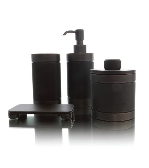 Дозатор для жидкого мыла подвесной OFFICINA 01 127 7528 0800 Чёрный матовый