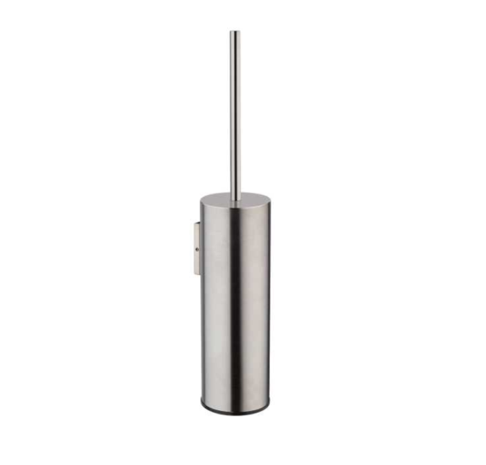 Ёршик для унитаза с колбой подвесной из стали AISI304 BOSSINI Inox Line V50407.075 цвет Матовая нержавеющая сталь
