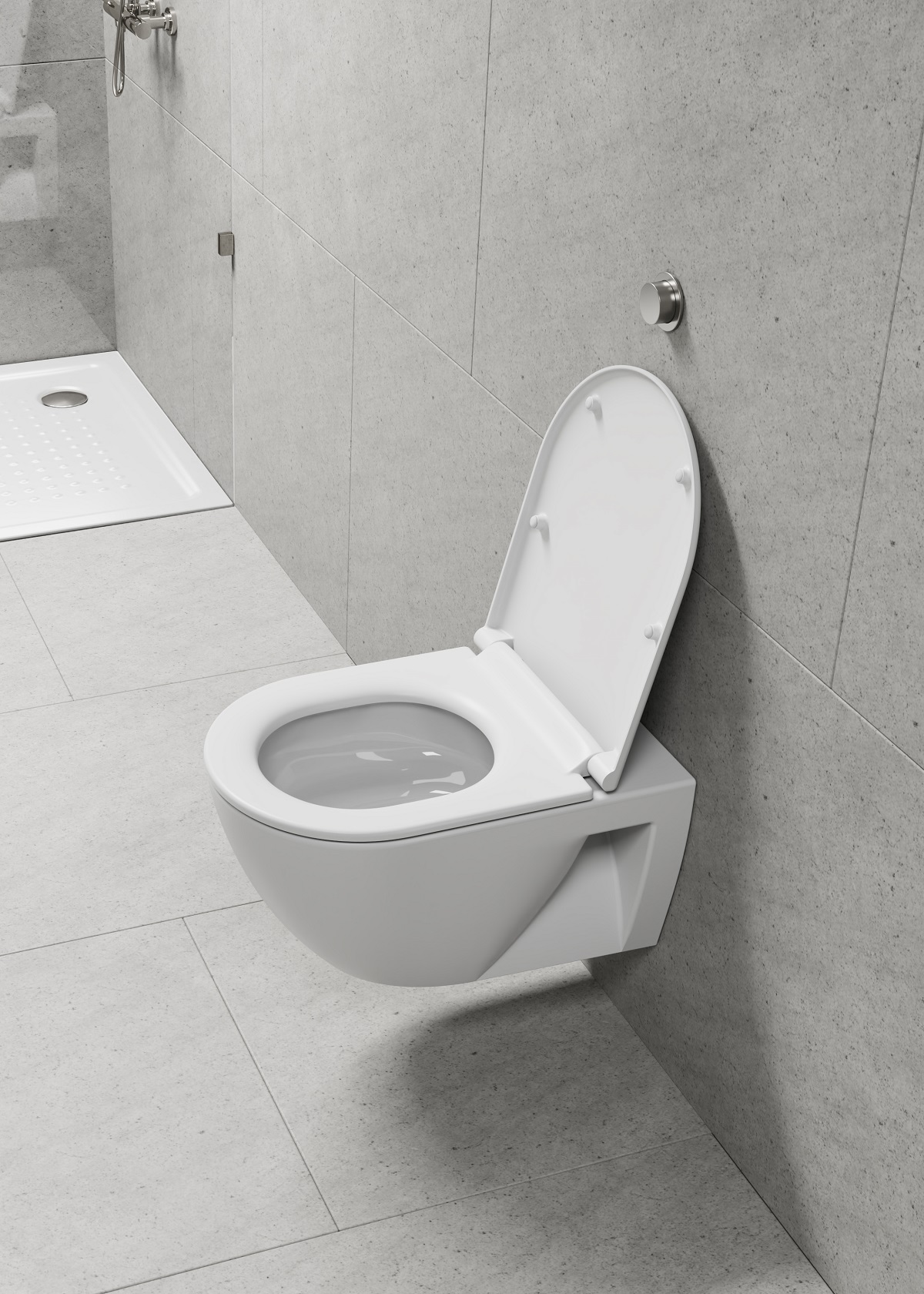Унитаз подвесной безободковый GSI PURA ECO 880711 Swirlflush, белый глянцевый