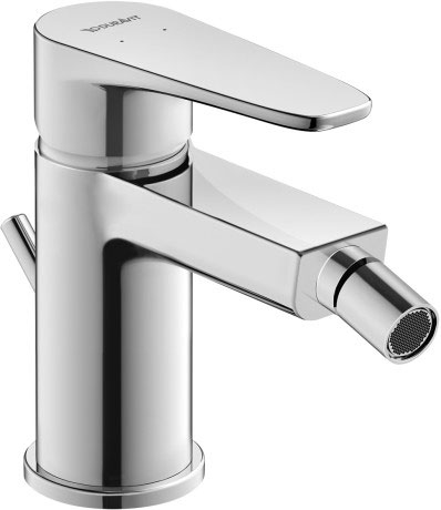 Однорычажный смеситель для биде Duravit B.1 B12400001010  S 130 мм, Хром