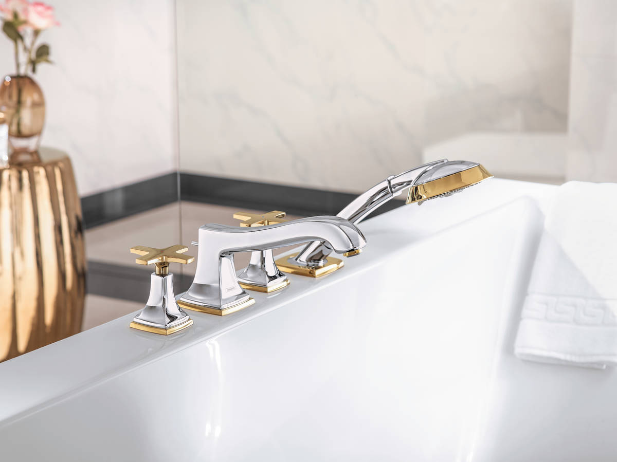 Наружная часть смесителя на борт ванны Hansgrohe Metropol Classic 31449000 Хром