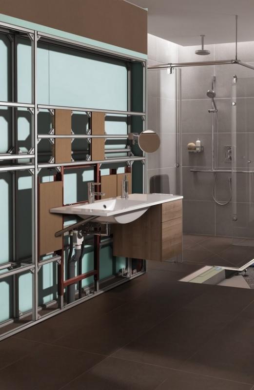 Инсталляция застенный модуль для раковины TECE TECEprofil 9310000