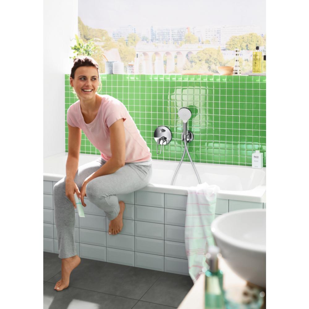 Ручной душ Hansgrohe Crometta 100 Vario 26824400 Белый/Хром 