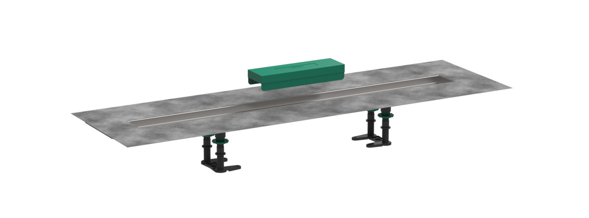 Универсальный монтажный набор HANSGROHE RainDrain 56013180 900 мм, для установки внешней части линейного слива