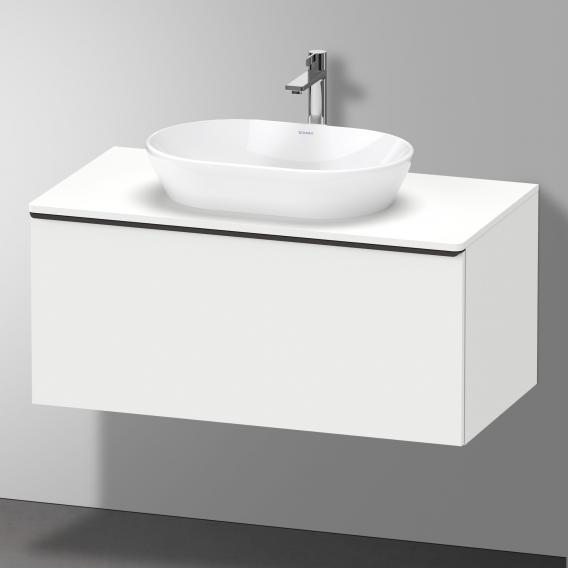 Тумба подвесная под раковину DURAVIT D-Neo DE494801818 1000 мм х 550 мм, с 1 выдвижным ящиком и консолью, белый матовый