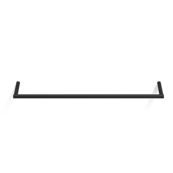 Настенный полотенцедержатель-перекладина DECOR WALTER Mikado MK HTE 45 520860 цвет Чёрный матовый