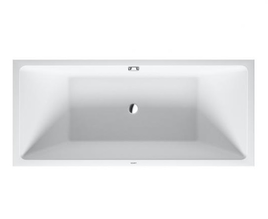 Акриловая ванна Duravit Vero Air 700416000000000 1800 х 800 c двумя наклонами для спины, с бесшовной акриловой панелью и рамой, угловая, белая