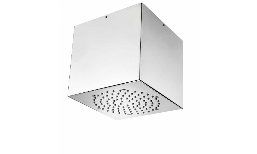 Верхний душ Bossini Cube Inox 1 режим струи H81720.030 хром