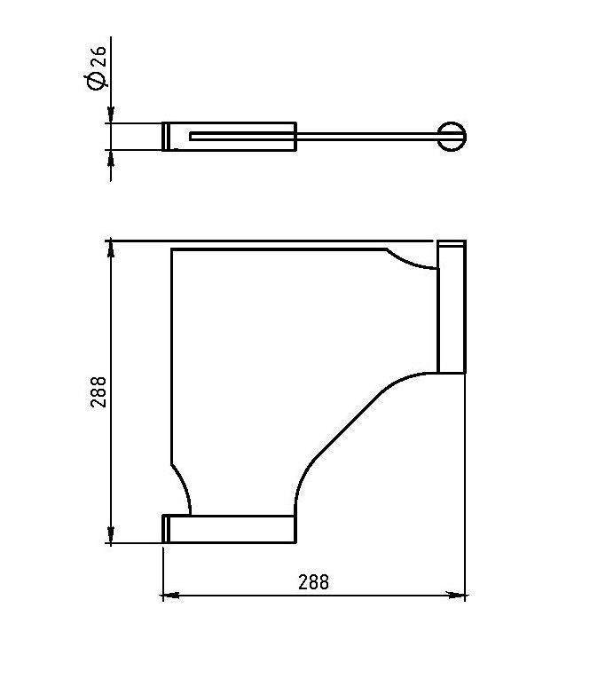 Угловая полка Novaservis Metalia 2 6235.0 хром