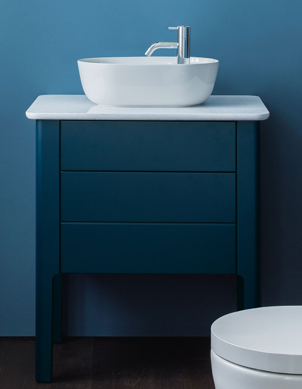 Столешница для раковины Duravit Luv LU946501717 кварцевый камень белый структурный