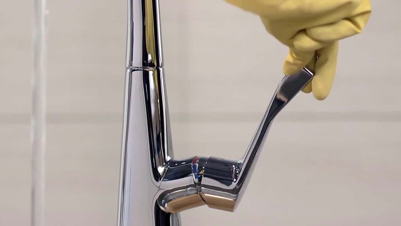 Смеситель Hansgrohe Metris 14822000 для кухонной мойки
