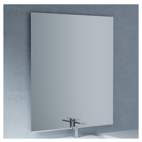 Зеркало прямоугольное для ванной комнаты BMT IKON 801 407 045 01   450х1090х30 мм, серый