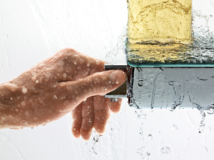 Смеситель для душа с термостатом Hansgrohe Ecostat Select 13161400 хром