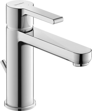 Однорычажный смеситель для раковины Duravit B.2 B21020001010 S 165 мм, Хром