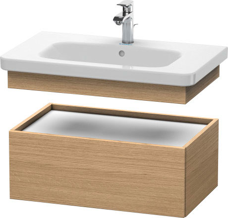 Тумба подвесная под раковину Duravit DuraStyle DS628105252 дуб европейский