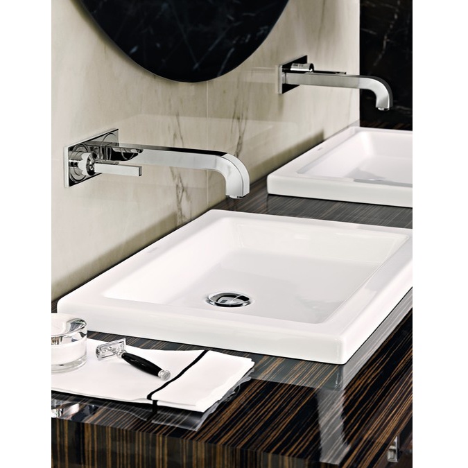 Смеситель для раковины AXOR Citterio 39112000 настенный хром