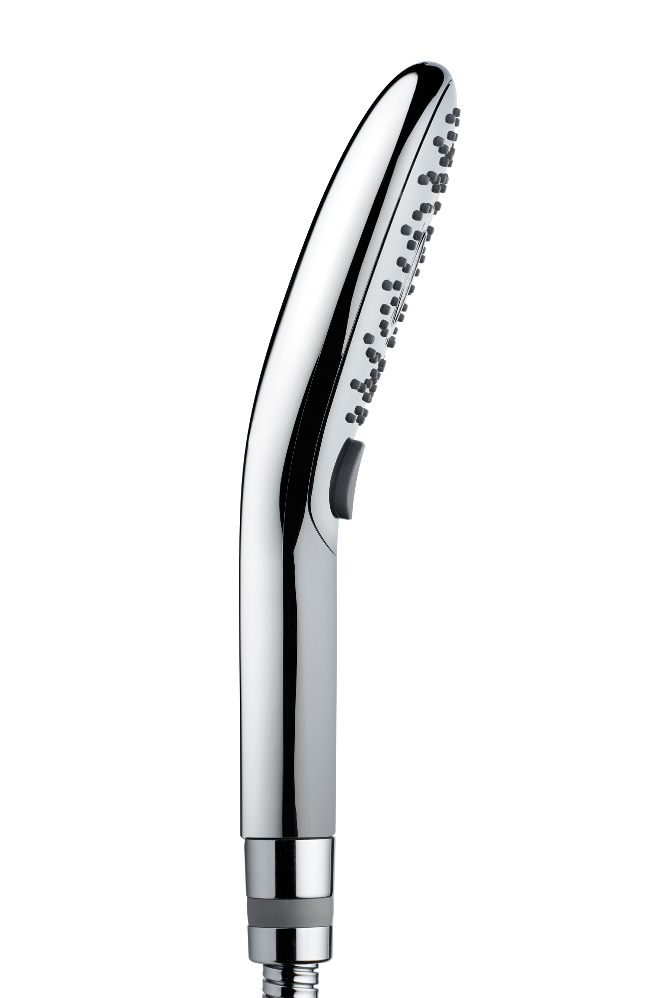 Душевой комплект Bossini Syncronia C12033.030 с лейкой, шлангом и держателем, Хром