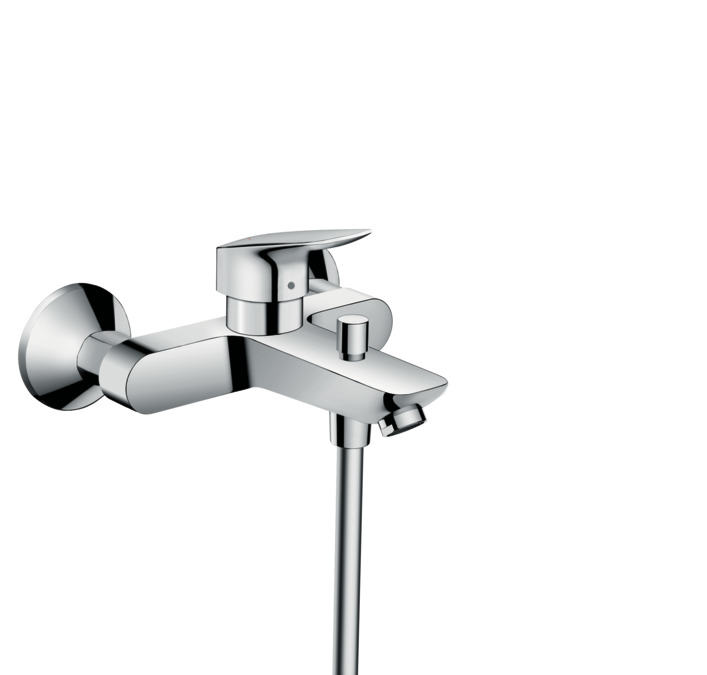 Смеситель для ванны Hansgrohe Logis 71401000 с переключателем хром